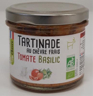 Tartinade BIO Chèvre Tomate Basilic 90g