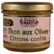 Thon aux Olives et citron confit 100g