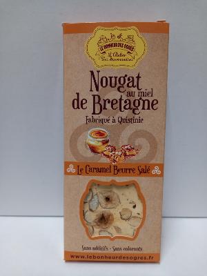 Nougat Breton et caramel 80g