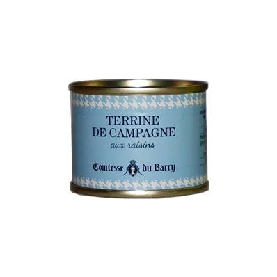 Terrine de campagne aux raisins 70g