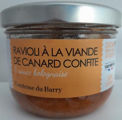 Ravioli à la viande de canard confite 350g