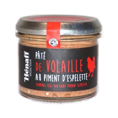 Pâté de volaille au piment d’Espelette 90 g