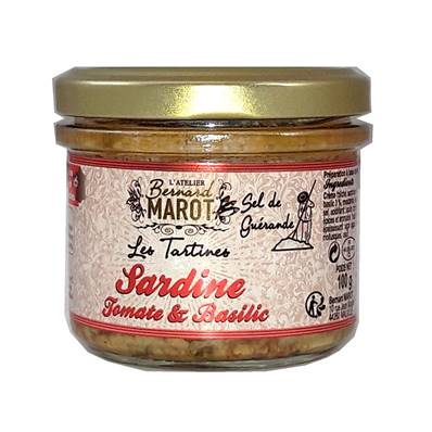 Sardine tomate & basilic - 100g