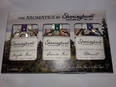 Coffret Sheringham : 2 gins + 1 aquavit (10cl x 3)