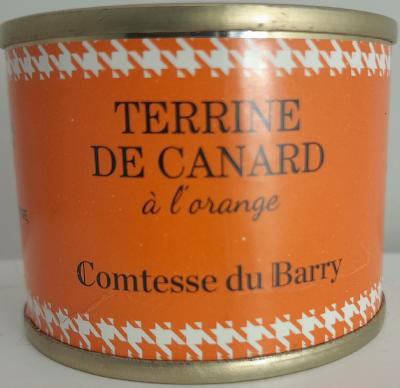 Terrine de canard à l'orange 70g