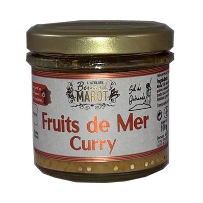 fruits de mer au curry - 100g