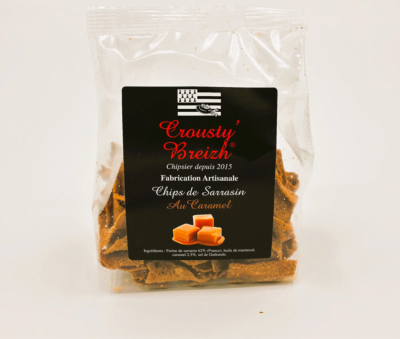 Crousty Breizh caramel 100g Bretagne