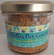 Rillettes pur canard aux citrons confits et au cumin 100g