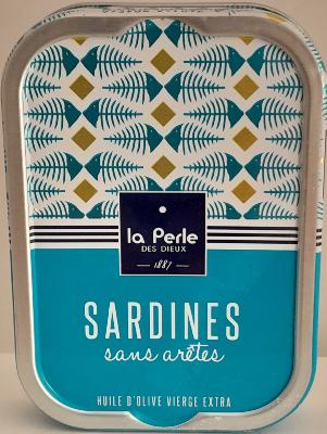 Sardines à l'huile d'olive sans arêtes