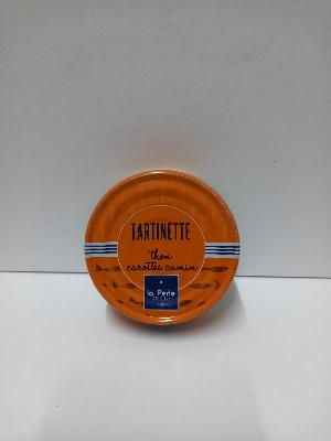 Tartinette de thon, carottes et cumin 80g