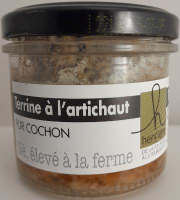 Terrine Bretonne à l'artichaut 90g, Henriette