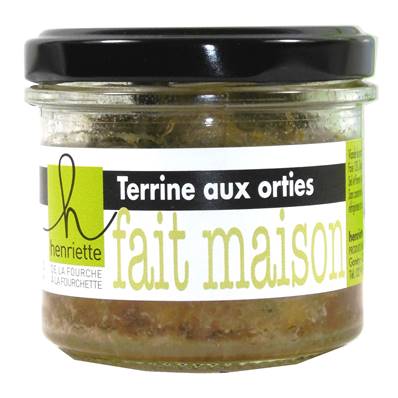 Terrine bretonne aux orties  90g Henriette