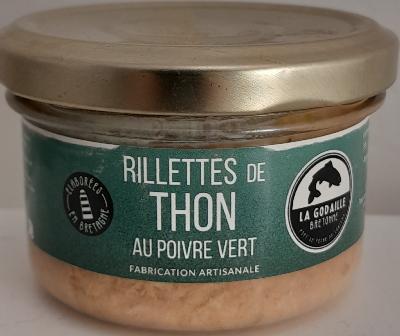 Rillette de thon au poivre vert - 90g