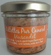 Rillettes pur canard au Muscadet 100g